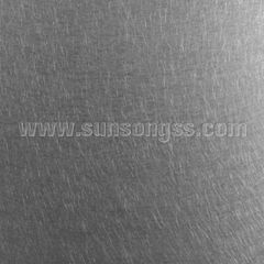 Decorative Black Stainless Steel Sheet with Vibration       