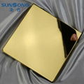 PVD Gold COATED MIRROR STAINLESS STEEL