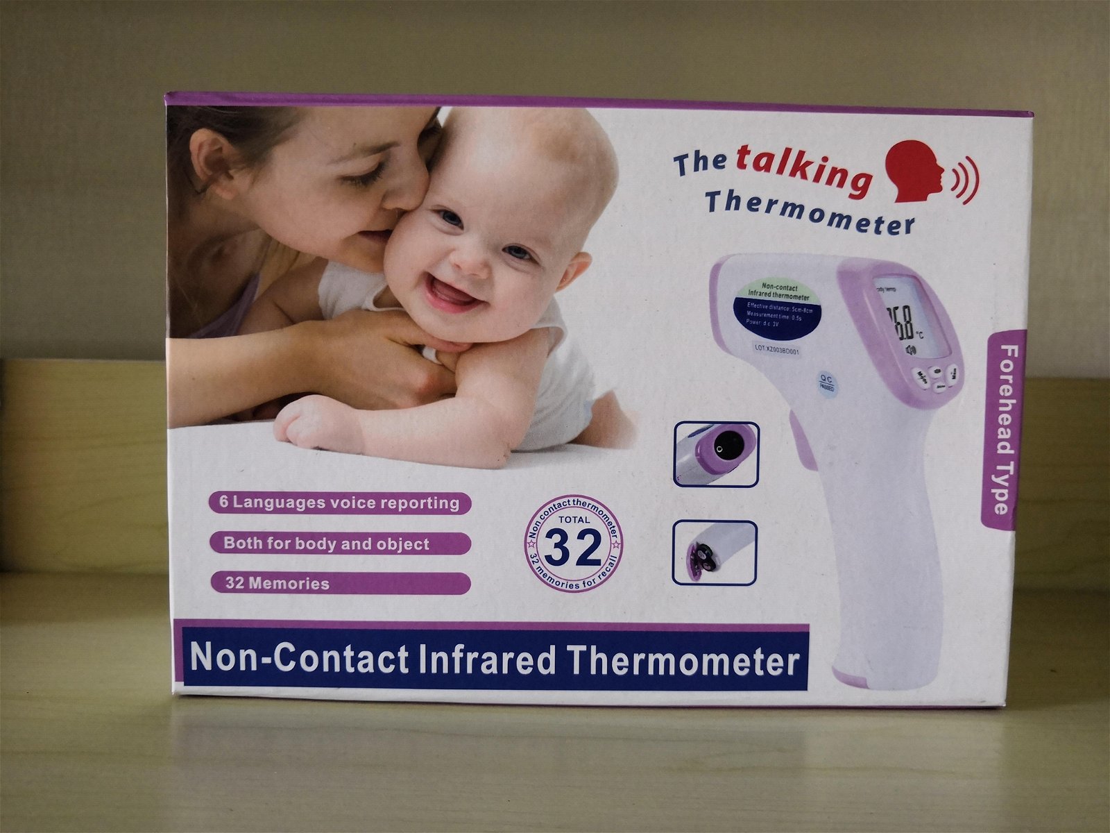 infrared forehead thermoemter 5