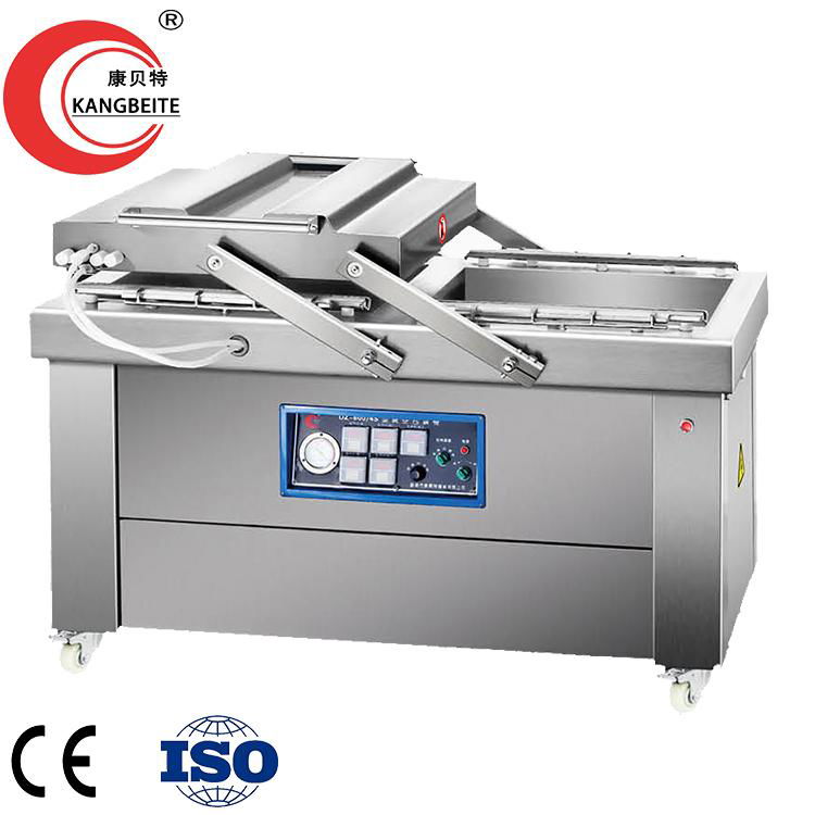 Double chamber vacuum packing machine 5