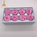 4-5cm Preserved Forever Real Rose Flower as Wedding Decoration Material 3