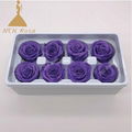 4-5cm Preserved Forever Real Rose Flower as Wedding Decoration Material 5