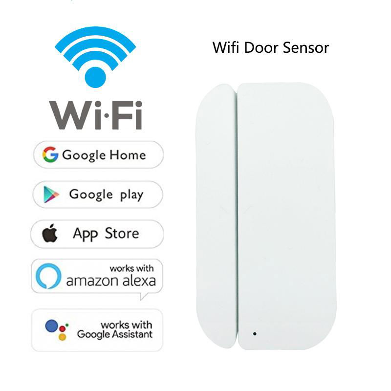 Larkkey Smart Home Alexa Wifi Smart Door/Window Sensor 3