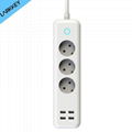 Larkkey Smart Home Alexa Wifi Extension Socket