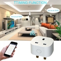 Larkkey Smart Home Alexa Voice Control UKMini WiFi Smart Plug Socket 3