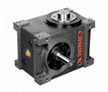 Flange cam indexing drive