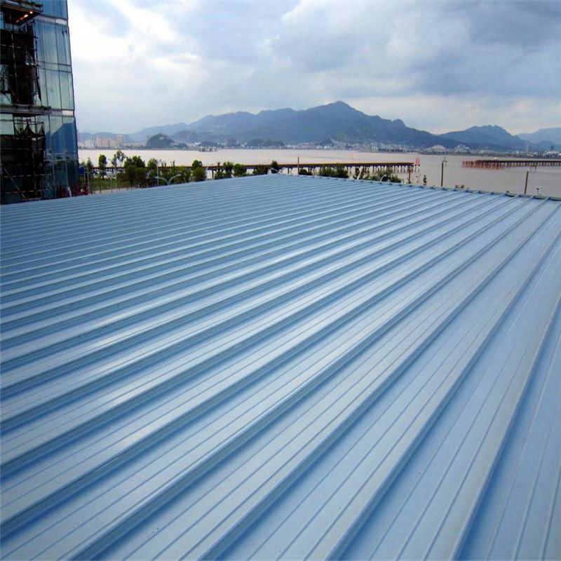 鋁鎂錳金屬屋面板  65-400 體育館汽車站屋面 2