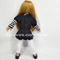 New 18 inch American girl doll with long wig that look real 2