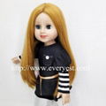New 18 inch American girl doll with long wig that look real 5