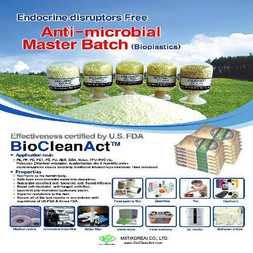 Anti-microbial master batch (Bioplastic raw materials) 2