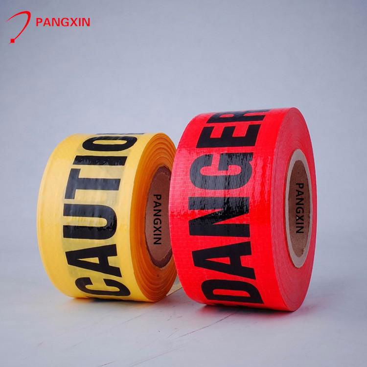 Customized wholesale logo and inscription wire underground warning safety tape