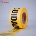 Customized wholesale logo and inscription wire underground warning safety tape 3