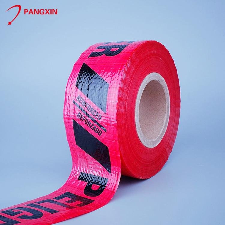 Customized wholesale logo and inscription wire underground warning safety tape 4