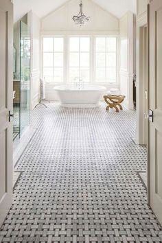 Marble basketweave mosaic floor tiles wall tile 3