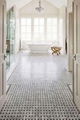 Marble basketweave mosaic floor tiles wall tile 3