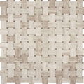 Marble basketweave mosaic floor tiles wall tile 4