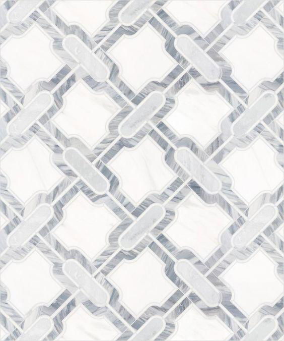 Fashionable homedecor waterjet mosaic tiles 3