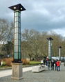 Triangular Lighting Columns Pole 1