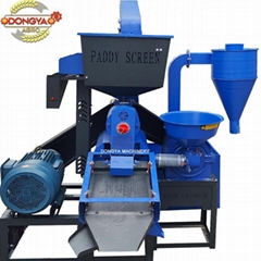 11KW commercial 5 in 1 rice mill machine