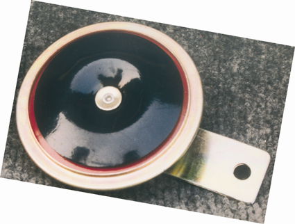 Single disc car horn