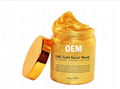 HOT SALE Gold peel off facial mask for pore purifying skin lifting for all skin
