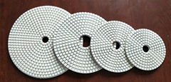 wet/dry flexible diamond polishing pad