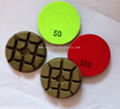 Resin Floor polishing pad for stone and
