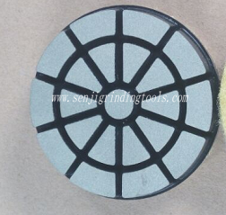 Ceramic resin concrete floor pads 2