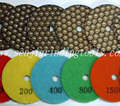 Dry diamond polishing pad for granite,marble and other stone