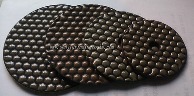 Dry diamond polishing pad for granite,marble and other stone 2