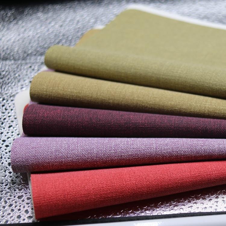 Imitation cloth grain artificial leather