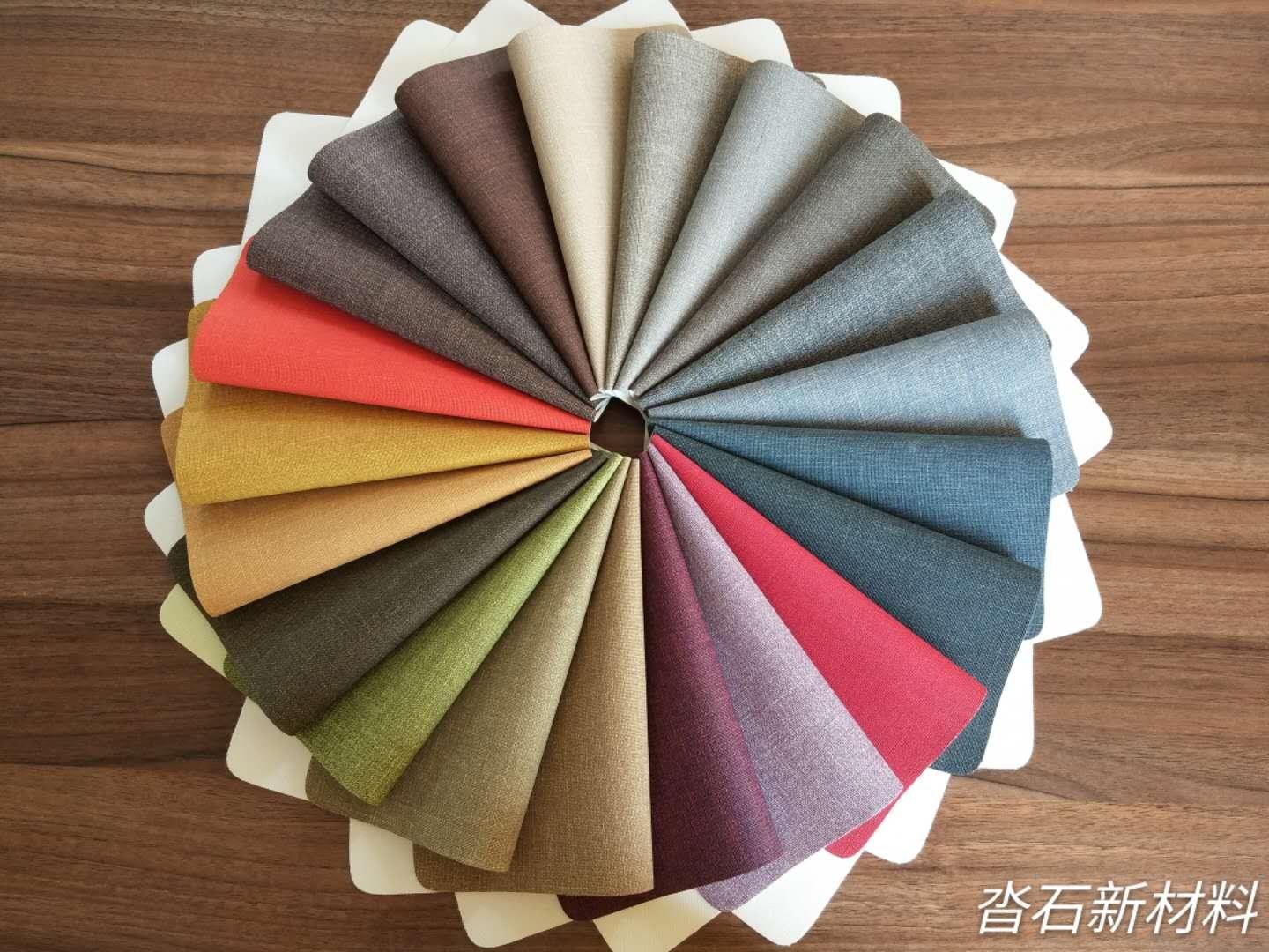 Imitation cloth grain artificial leather 3