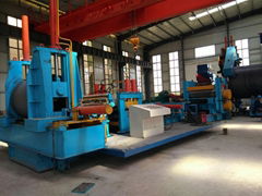 spiral welded pipe making machine