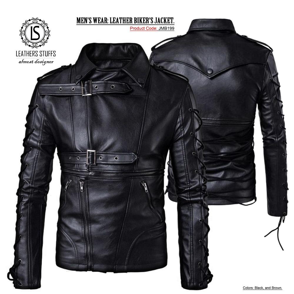 Leather Biker Jackets - New (Pakistan Trading Company) - Raw Hides and ...