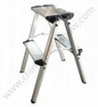 Double Side Aluminum Step Ladder Stool