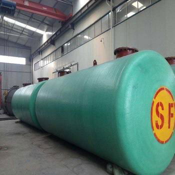 Cheap and High Quality Cylindrical 15000L Double Layer Underground Oil Storage T 5