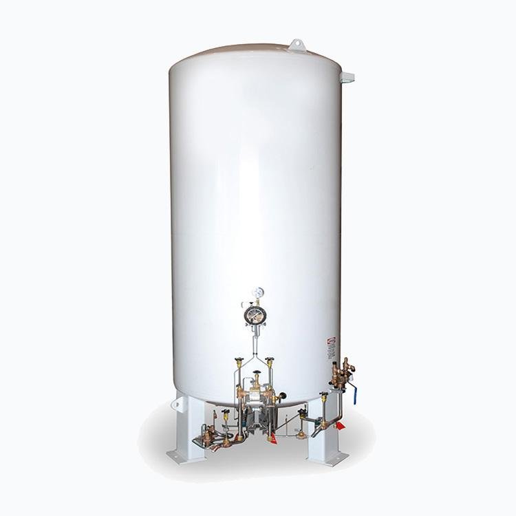 cryogenic LNG storage tank with ambient air vaporizer 3