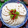 Fresh Frozen Edible Sliced Lotus Root Chips Rhizome Slices Vegetabl 1