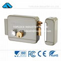 Electric Lock Door  Electronic Rim Lock with Double Cylinder