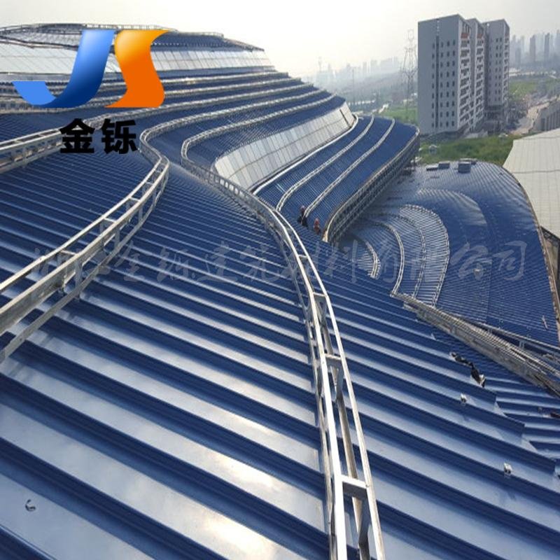 65-400型铝镁锰屋面板矮立边金属屋面系统