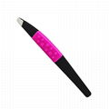 Stainless Steel Silicone Grip Eyebrow