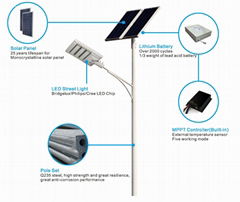 LED solar street light