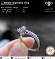 Classical diamond Ring