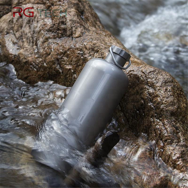 Foldable Outdoor Sports Preferred Titanium Bottle 3