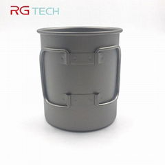 Eco-Friendly Backpacking Camping Cup Titanium Mug