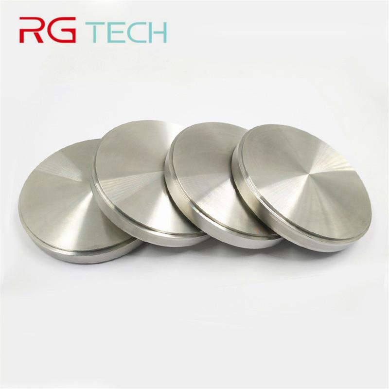 High Quality Polished Titanium Target Titanium Disc Titanium Forging 5