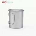Ultralight Portable Titanium Camping Water Cup 2