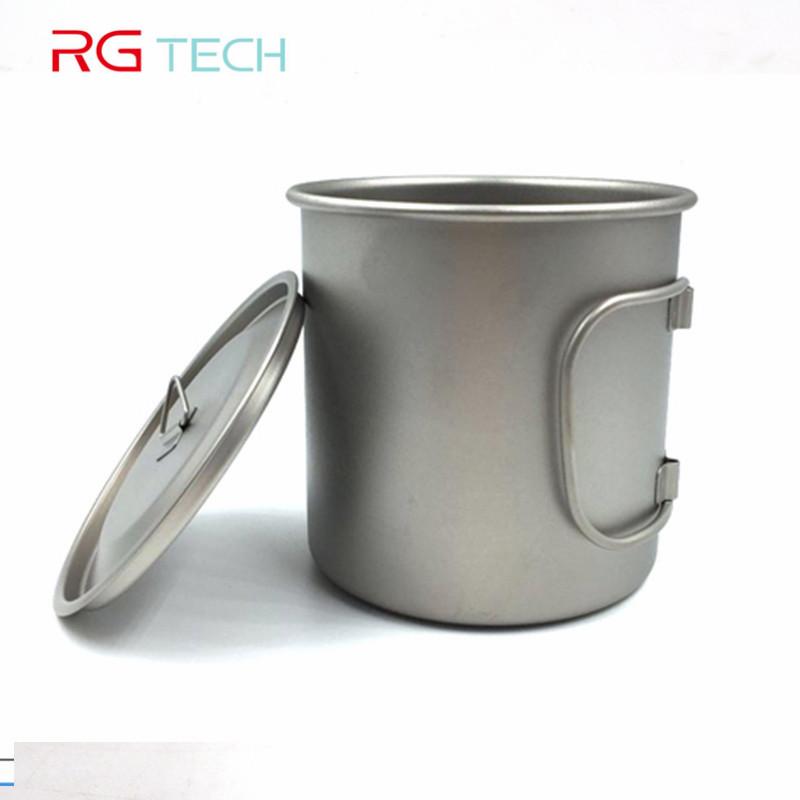 Ultralight Portable Titanium Camping Water Cup 5