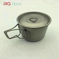 Eco-Friendly Backpacking Camping Cup Titanium Mug 2