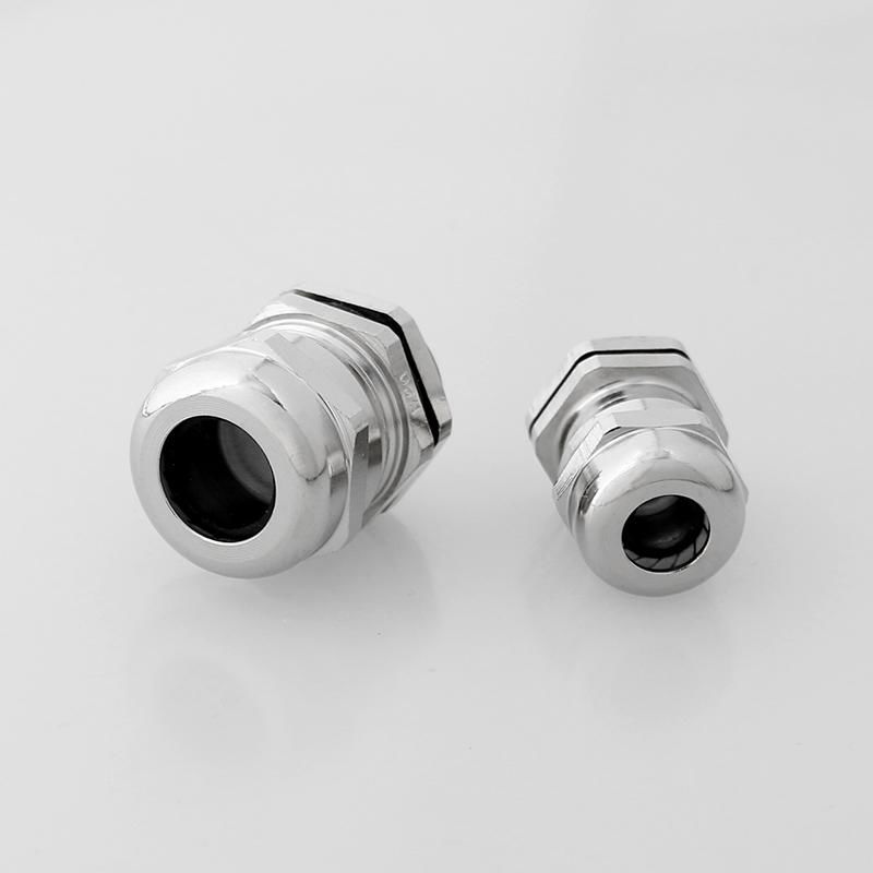 M25 brass with nickel plated metal cable gland / watertight IP68 5